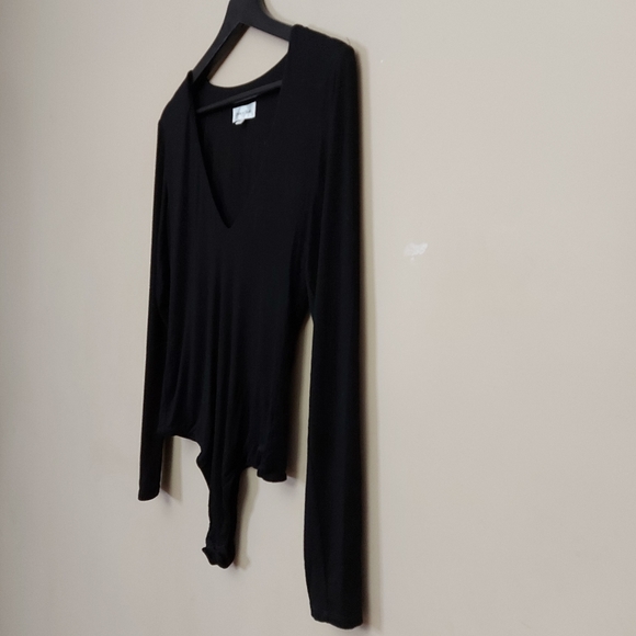 Privacy Please Akron Black bodysuit in black size medium - Picture 4 of 8
